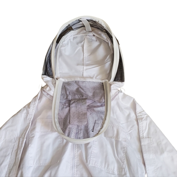 NWT Beekeepers 100% Cotton Coverall With Detachable Folding Veil Size XL - Picture 5 of 16
